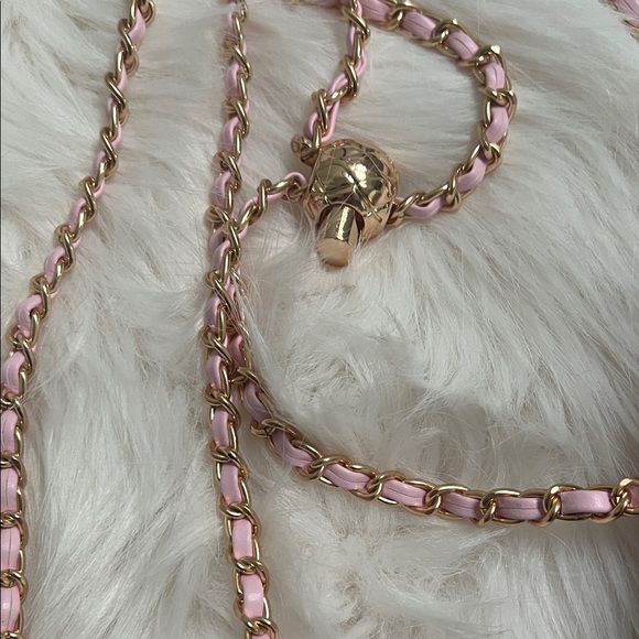 Miu Miu Blush Faux Fur Shoulder Bag - Picture 3 of 4